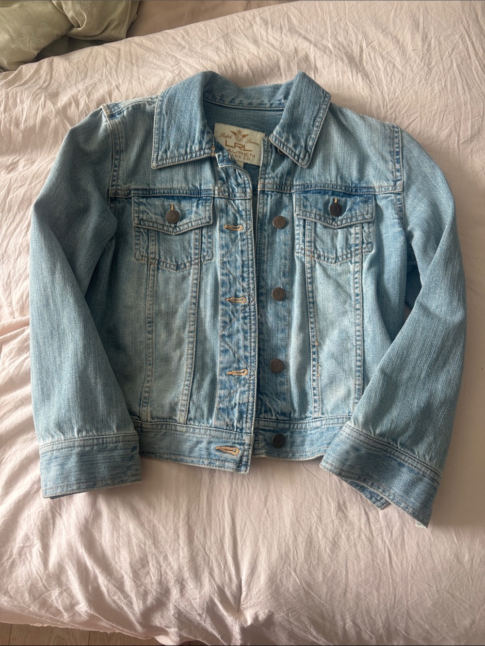 Light Blue Denim Jacket Ralph Lauren  jeans co